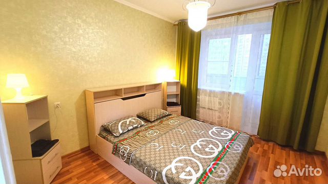 

2-к. квартира, 62 м², 2 кровати