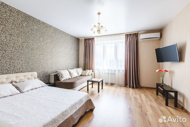 

1-к. квартира, 52 м², 1 кровать