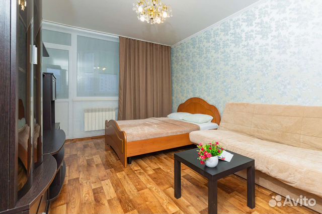 

1-к. квартира, 44 м², 4 кровати