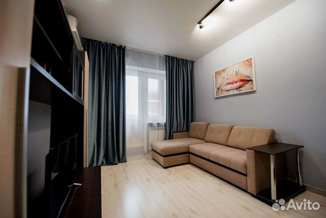 

1-к. квартира, 55 м², 2 кровати