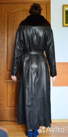 Кожаное пальто. Торг