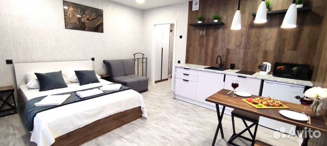 

Квартира-студия, 26 м², 2 кровати