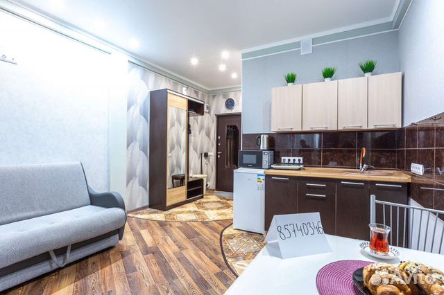 

Квартира-студия, 30 м², 1 кровать