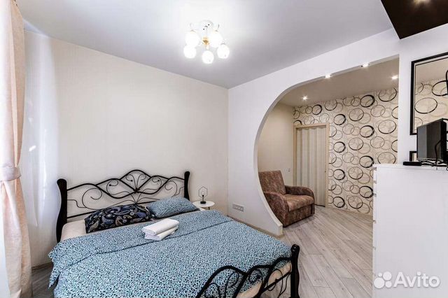 

1-к. квартира, 37 м², 2 кровати