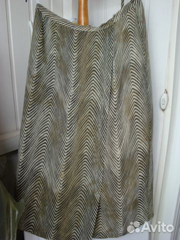 Летняя юбка, вискоз. шифон, р.54-56, Gerry Weber