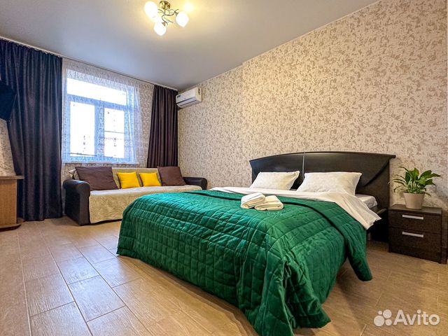 

1-к. квартира, 41,5 м², 2 кровати