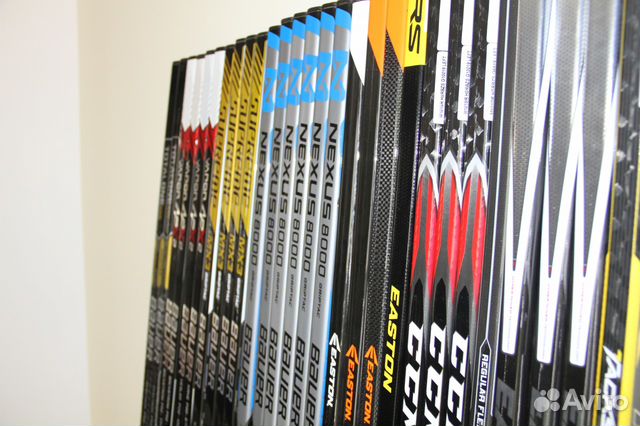 Хоккейные клюшки Bauer, Easton и др Хоккейные клюшки Bauer, Easton и др