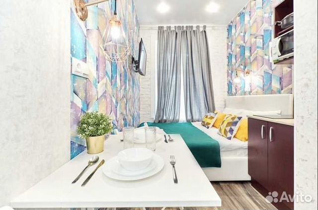 

Квартира-студия, 14 м², 1 кровать
