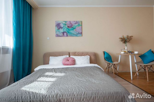 

Квартира-студия, 30 м², 2 кровати