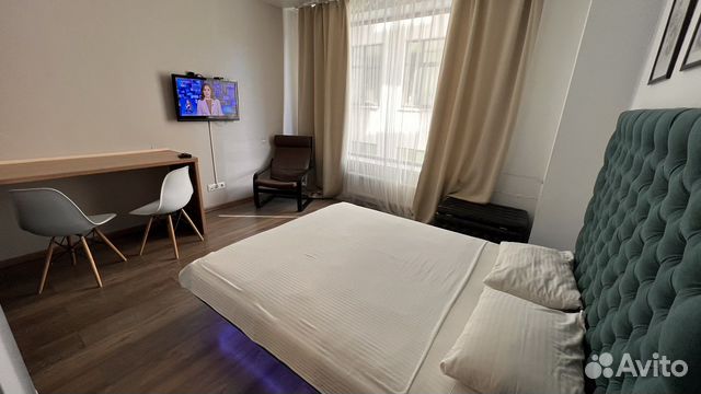 

Квартира-студия, 28 м², 1 кровать