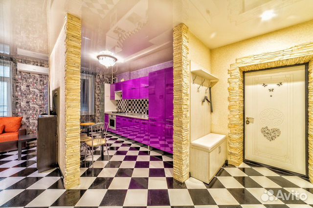 

1-к. квартира, 44 м², 2 кровати