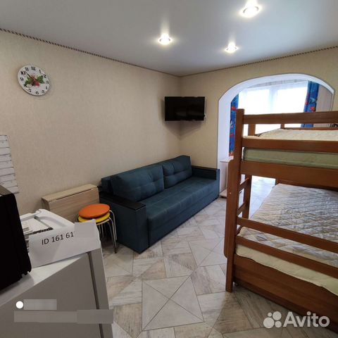 

Квартира-студия, 20 м², 3 кровати
