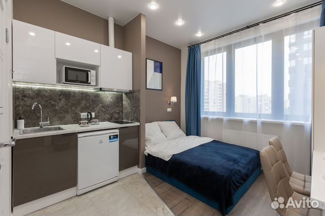 

Квартира-студия, 16 м², 1 кровать