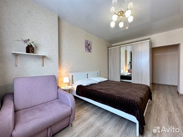

1-к. квартира, 40 м², 1 кровать