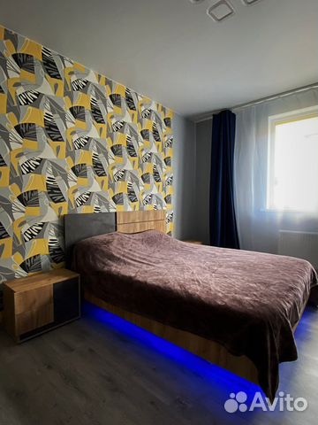 

1-к. квартира, 38 м², 2 кровати