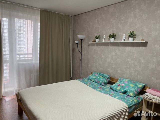 

1-к. квартира, 39 м², 1 кровать
