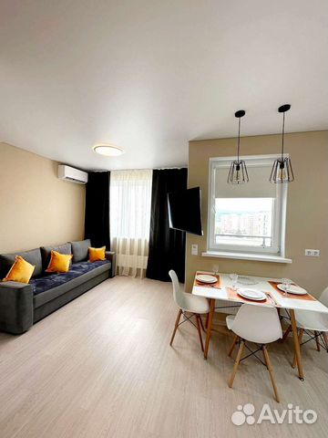 

1-к. квартира, 34 м², 2 кровати