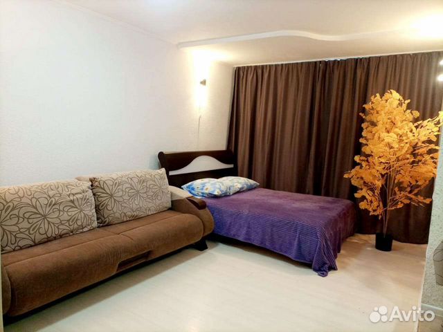 

Квартира-студия, 35 м², 2 кровати