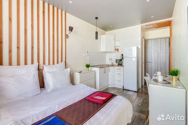 

Квартира-студия, 25 м², 1 кровать