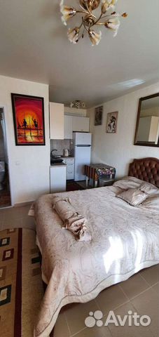 

Квартира-студия, 30 м², 1 кровать