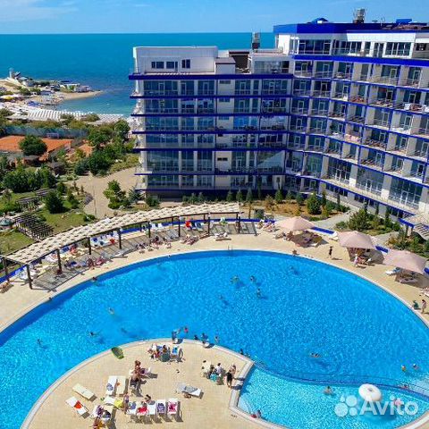 

Квартира-студия, 35 м², 2 кровати