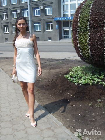 Платье на выпускной Paula Richi, слоновая кость
