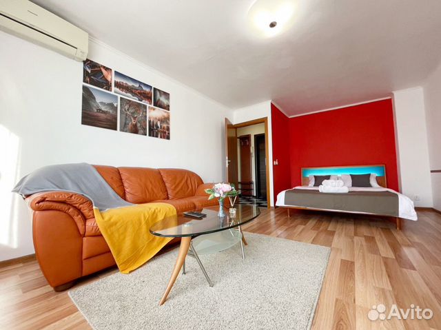 

1-к. квартира, 38 м², 2 кровати