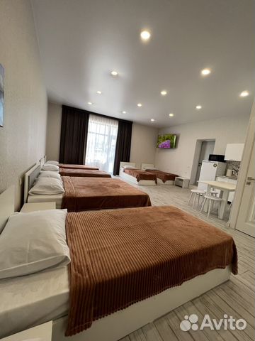 

Квартира-студия, 50 м², 6 кроватей
