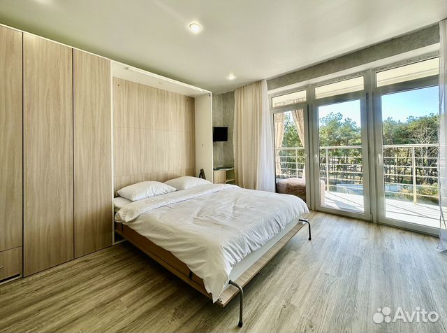 

Квартира-студия, 36 м², 2 кровати
