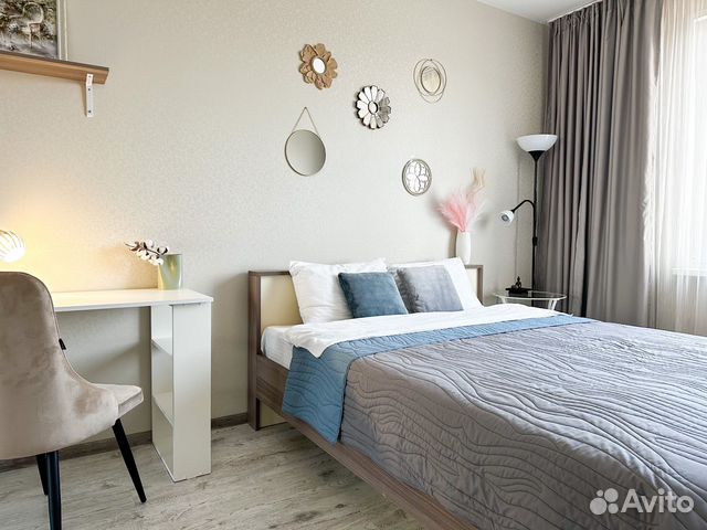 

1-к. квартира, 32 м², 2 кровати