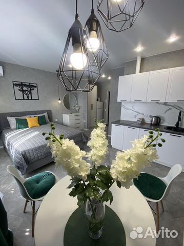 

Квартира-студия, 30 м², 1 кровать