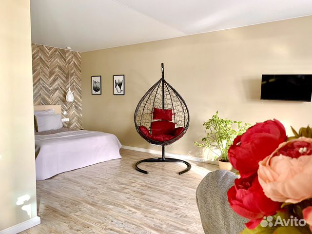 

Квартира-студия, 50 м², 2 кровати
