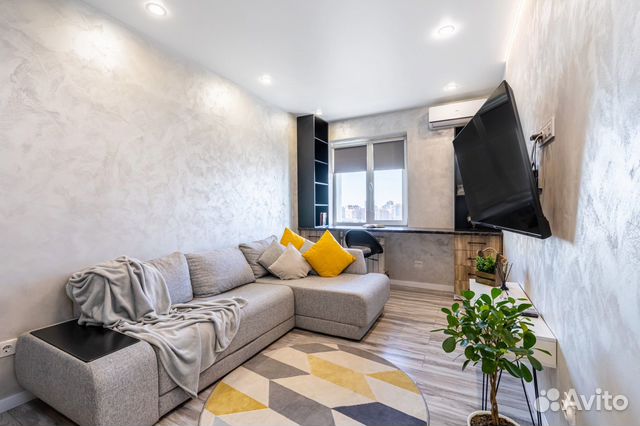 

2-к. квартира, 46 м², 2 кровати