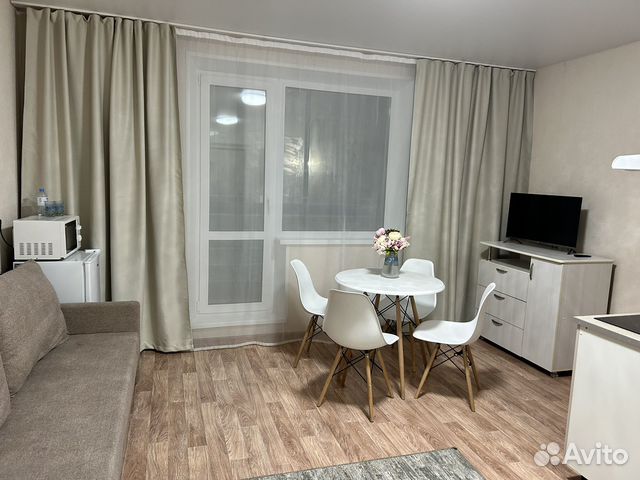

Квартира-студия, 26 м², 2 кровати