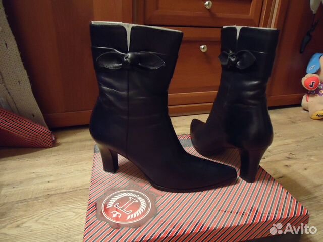 Ботильоны Tervolina с бантиком на осень/весну Ботильоны Tervolina с бантиком на осень/весну