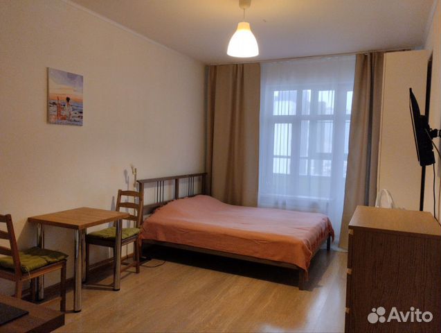 

Квартира-студия, 29 м², 1 кровать