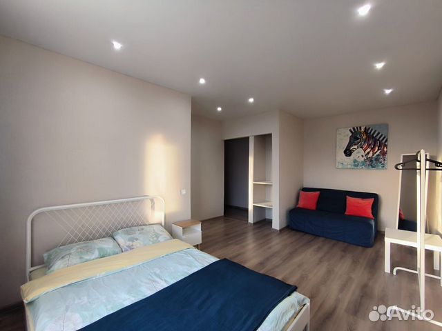 

1-к. квартира, 33 м², 2 кровати