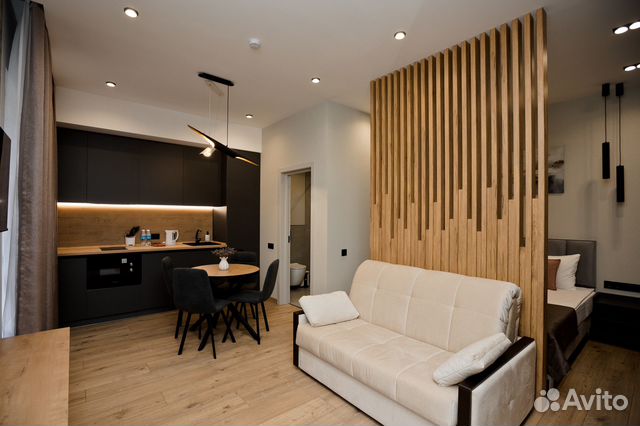 

Квартира-студия, 35 м², 1 кровать