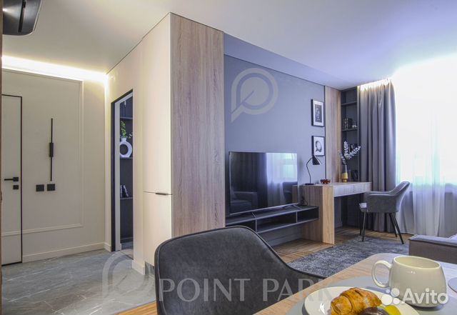 

1-к. квартира, 42 м², 2 кровати