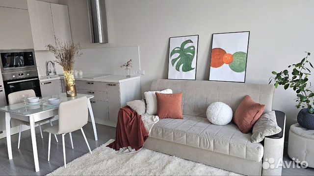 

Квартира-студия, 40 м², 1 кровать