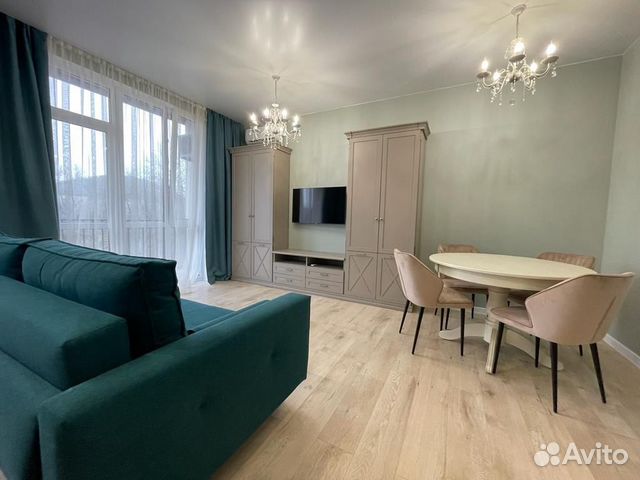 

Квартира-студия, 41 м², 2 кровати