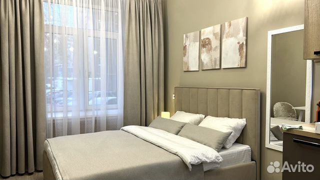 

Квартира-студия, 20 м², 2 кровати