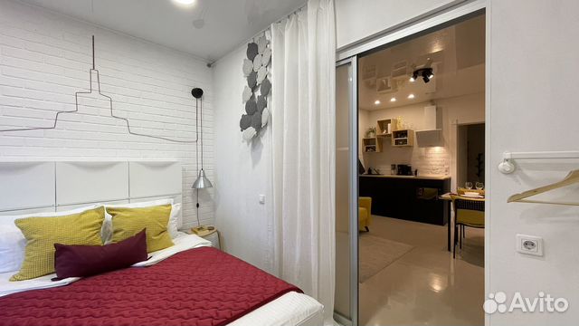 

Квартира-студия, 37 м², 3 кровати