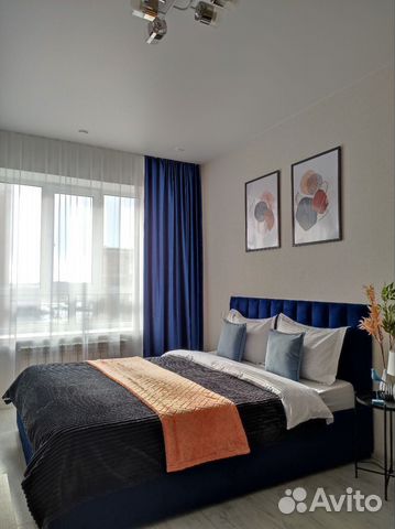 

1-к. квартира, 40 м², 2 кровати