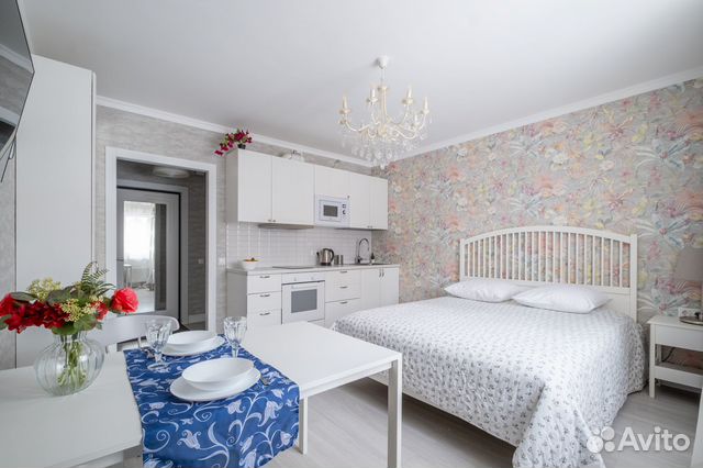 

Квартира-студия, 25 м², 1 кровать