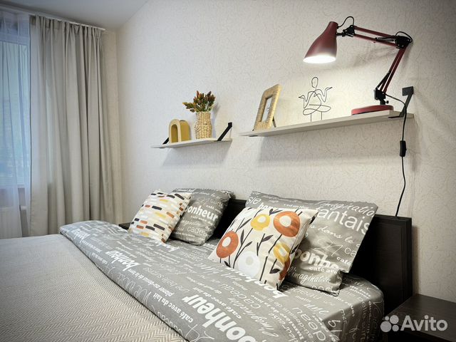 

1-к. квартира, 45 м², 2 кровати