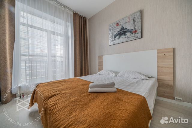 

Квартира-студия, 27 м², 1 кровать
