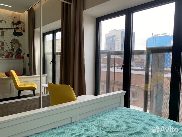 

Квартира-студия, 30 м², 1 кровать