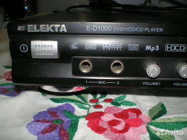 DVD проигрыватель elekta ED-1000