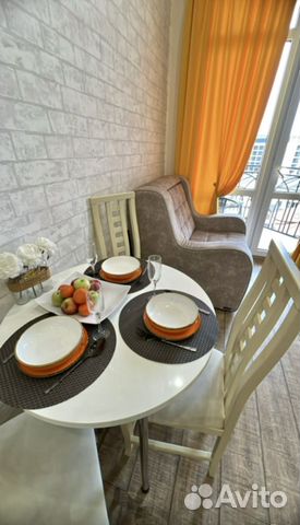 

Квартира-студия, 30 м², 2 кровати